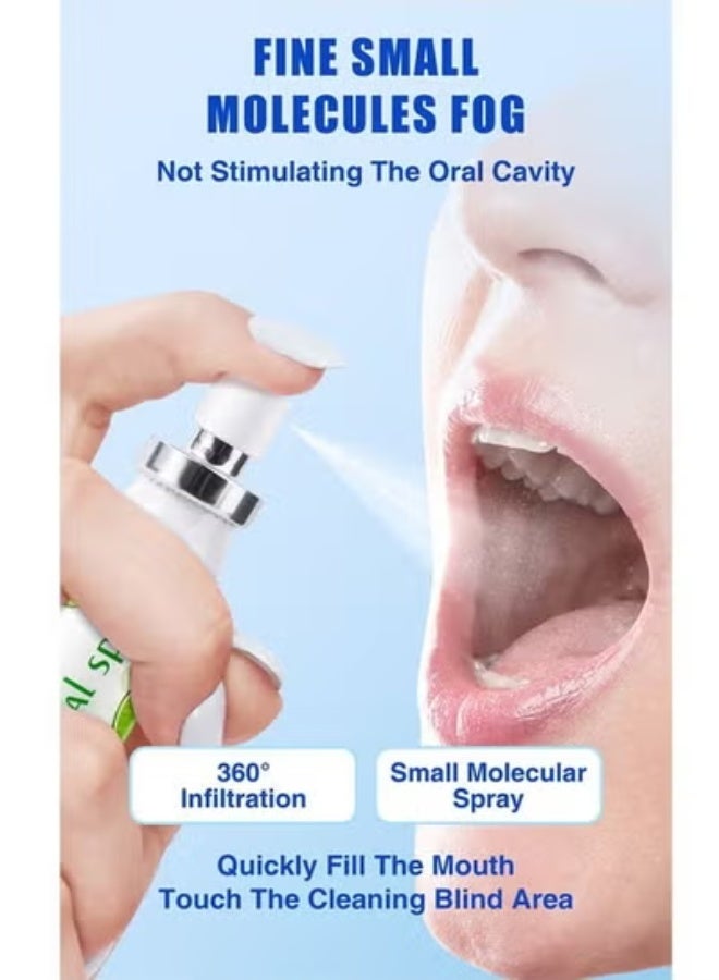 BOAE Multi Effeet Fresh Oral Spray 20ml, Bad Breath Treatment for Adults, Mint Flavor Mouth Freshener, Effective Mouth Spray, Breath Freshener Spray, Oral Care Spray, Mouth Healthy Care - Image 4